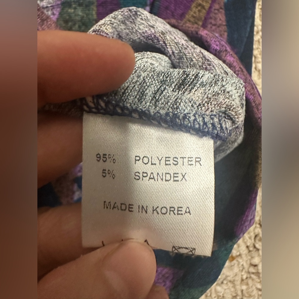 Damee Tank And Jacket Colorful Abstract Set Women… - image 7